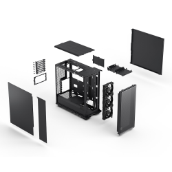 FRACTAL DESIGN Корпус ATX без БЖ, чорний, Epoch Black Solid Epoch Black Solid - Картинка 17