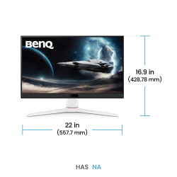BENQ 24.5" 16:9 IPS ігровий РК монітор, 1920x1080, 220 Гц, 1 мс (GtG), FreeSync, HDRi, 2xHDMI 2.0/1xDP 1. EX251 - Картинка 5