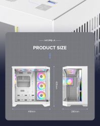 Корпус GAMEMAX HYPE-A White - Картинка 27