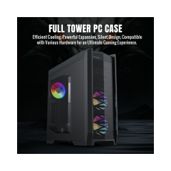 GAMEMAX ������ ����'�������  Full Tower  ��� ����� ������� �ATX/M-ATX/Mini-ITX/E-ATX(305*272mm), FAN controll Dragon Knight 2 - �������� 7
