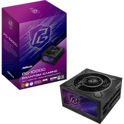 ASROCK ���� �������� 1000W, 80 Pluse GOLD, PCIe 5.1 & ATX 3.1, Fully Modular, Native 12V-2x6, 135mm Fan  PG-1000G