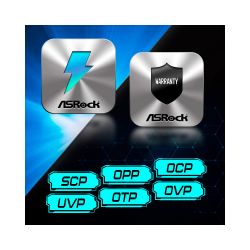 ASROCK Блок живлення 750W, 80 Pluse GOLD, PCIe 5.1 & ATX3 .1 Ready, Fully Modular, 135mm Fan SL-750G - Картинка 15