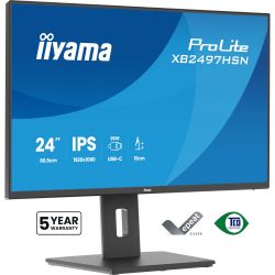 IIYAMA 23.8" 16:9 IPS РК монітор, 1920х1080, 1 мс (MPRT), 100 Гц, 350 кд/м2, Adaptive Sync, 1xHDMI 1.4/1xDP XB2497HSN-B1 - Картинка 4