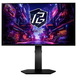 ASROCK i������ ���i��� 27" QD-OLED Flat 240Hz 0.03ms QHD  (2560 x 1440) 2xHDMI(2.1) 1xDP(1.4) 1xHP Pivot    PGO27QSA