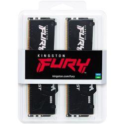 KINGSTON модуль пам'яті 64GB DDR5 5600MHz Fury Beast RGB (2 x32) KF556C40BB2AK2-64 - Картинка 4