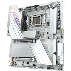 GIGABYTE Mатеринська плата sAM5 AMD X870 2xHDMI/USB4 Type-C 3xM.2 2x5GbE LAN E-ATX X870 AORUS TACHYON ICE - Картинка 4