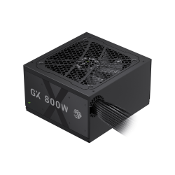 GAMEMAX   ATX 800W, 80+ Gold, 120mm Ultra Sile nt Fan OVP / UVP/ SIP / OCP/ OLP/ OPP/ SCP/OTP GX 800G