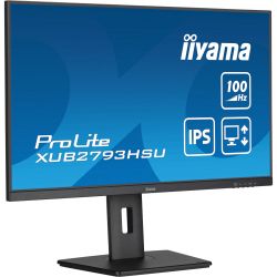 IIYAMA 27" 16:9 IPS �� �������, 1920�1080, 1 �� (MPRT), 3 00  ��/�2, 100 ��, Adaptive Sync, 1xHDMI 1.4/1xDP  XUB2793HSU-B7 - �������� 4