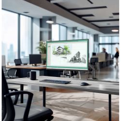 IIYAMA 27" 16:9 IPS РК монітор, 2560х1440, 1 мс (MPRT), 7 5 Гц, 350 кд/м2, Adaptive Sync, 1xHDMI 1.4/1xDP 1. X2791QS-B1 - Картинка 2