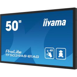 IIYAMA 49.5" 16:9  ��������� IPS UHD �� ������, 24/7,  5 00 ��/�2,  ����������-�������� ���������, �� Andr TF5039AS-B1AG - �������� 7