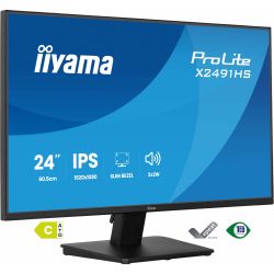 IIYAMA 23.8" 16:9 IPS РК монітор, 1920х1080, 1 мс (MPRT), 120 Гц, 350 кд/м2, Adaptive Sync, 1xHDMI 1.4/1xDP X2491HS-B1 - Картинка 3