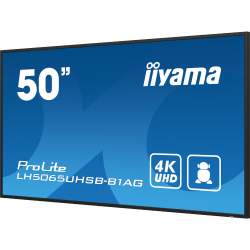 IIYAMA 49.5" 16:9 VA РК дісплей, 3840х2160, 24/7, 800 кд/ м2, ОС Android 11, 2xHDMI 2.0/1xDP/2xUSB 2.0, SP LH5065UHSB-B1AG - Картинка 3