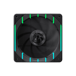 GAMEMAX ����� ��� ������� 120��  3pin AURA (M/F)&4pin PWM  Air Flow66.89 CFM Static Air Pressure2.62mm - H2ON Tornado T12 ARGB-R - �������� 9