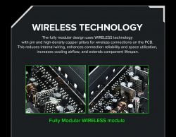 GAMEMAX Блок живлення ATX 1250W, 80+ Platinum ,fan 135mm,f ully modular OTP, OCP, SCP, OVP, UVP, OPP GX-1250 PRO BK(ATX3.1PCIe5.1) - Картинка 26