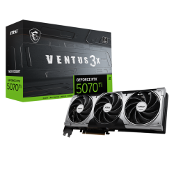 ³ MSI NVIDIA GeForce RTX 5070 Ti 16G VENT US 3X RTX 5070 Ti 16G VENTUS 3X