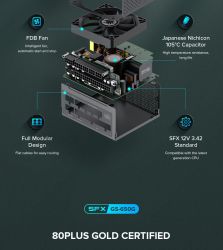 ���� �������� GAMEMAX GS-650G Black - �������� 11