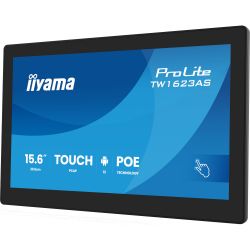 IIYAMA 15.6" 16:9 IPS сенсорний РК монітор, 1920х1080, пр оекційно-ємністна технологія, Андроід 13, 24/7, Po TW1623AS-B3P - Картинка 4