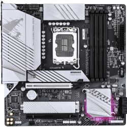 GIGABYTE M���������� ����� s1700 Intel B760 HDMI/DP 4xDDR5  2xM.2 2.5GbE LAN mATX PCI Express x16 slot, suppor B760M AORUS ELITE WIFI6E GEN5