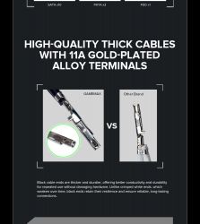 GAMEMAX Блок живлення ATX 1050W, 80+ Platinum ,fan 135mm,f ully modular OTP, OCP, SCP, OVP, UVP, OPP GX-1050 PRO BK(ATX3.1PCIe5.1) - Картинка 31