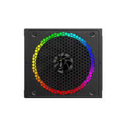 GAMEMAX Блок живлення ATX 3.1 & PCIe5.1_ 1050W, 80+ Gold,R GB Smart fan 140mm,fully modular ,Japanese 105°C RGB PRO 1050G - Картинка 6