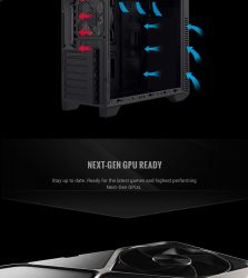 GAMEMAX Корпус Tower ATX без блока живлення, акріл icro-ATX, DTX,Mini-ITX, 1*usb 3.0 + 2* usb 2.0 G561E-BK - Картинка 22