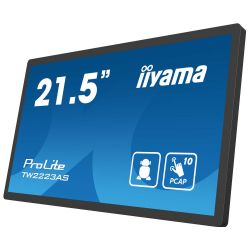 IIYAMA 21.5" 16:9 сенсорний VA РК монітор, 1920х1080, про екційно-ємністна технологія, ОС Android 12, 1xHDMI TW2223AS-B2 - Картинка 6