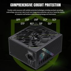 GAMEMAX Блок живлення ATX 3.1 & PCIe5.1_ 850W, 80+ Gold, f an 135mm,fully modular ,Japanese 105°C and solid c GX PRO 850G - Картинка 7