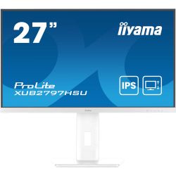 IIYAMA 27" 16:9  IPS  , 1  (MPRT), 100 , Ada ptive Sync, 1xHDMI 2.0/1xDP 1.4/2xUSB 3.2, SP 22  XUB2797HSU-W2