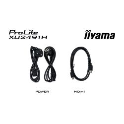 IIYAMA 23.8" 16:9 IPS �� �������, 1920�1080, 0,5 �� (MPRT ), 100 ��, 1xHDMI/1xDP XU2491H-B1 - �������� 11