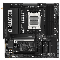 ASROCK M���������� ����� sAM5 AMD B850 4xDDR5 HDMI 2xM.2  2.5GbE LAN mATX  B850M CHALLENGER WIFI - �������� 3