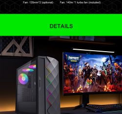 Корпус GAMEMAX Black Diamond CP - Картинка 30