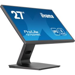 IIYAMA 27" 16:9 IPS сенсорний РК монітор, 1920х1080, прое кційно-ємністна технологія, 1xHDMI/1xDP/2xUSB 3.2, T2752MSC-B1AG - Картинка 2