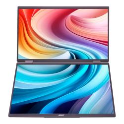 ACER Монітор портативний з подвійним IPS екраном 15,6", 2x1920x1080,60 Гц PD163QBMIUUX - Картинка 4