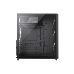 GAMEMAX Корпус комп'ютерний Midi ATX без блока живлення X,M-ATX,ITX. (Support BTF),Tempered Glass,Mesh,USB F46 BK - Картинка 8