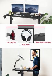 Геймерський стіл GAMEMAX D140-Carbon-EC - Картинка 10