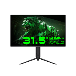 GAMEMAX  31.5"Vision QD-OLED UHD240Hz(3840 x 2160)  240Hz Samsung 3rd-gen QD-OLED Panel178/178/2HDMI/D GMX32UCDM