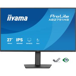 IIYAMA 27" 16:9 IPS РК монітор, 1920х1080, 1 мс (MPRT), 1 20 Гц, 350 кд/м2, Adaptive Sync, 1xHDMI 1.4/1xDP 1 XB2791HS-B1 - Картинка 3