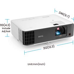 BENQ проектор TK700ST(4K,3000Lm,10000:1,0.9~1.08:1,2*HD MI, RS232, USB-A, 5W) TK700ST - Картинка 6