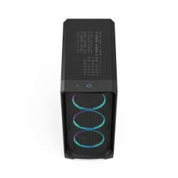 Корпус FRACTAL DESIGN Meshify 3 Black RGB TG LT (FD-C-MES3A-06) - Картинка 6
