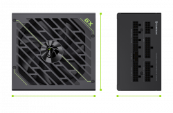 GAMEMAX Блок живлення ATX 1250W, 80+ Platinum ,fan 135mm,f ully modular OTP, OCP, SCP, OVP, UVP, OPP GX-1250 PRO BK(ATX3.1PCIe5.1) - Картинка 12