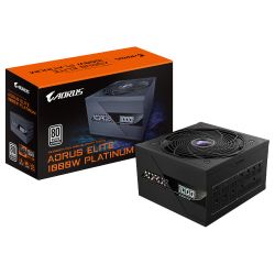 GIGABYTE ���� �������� 1000W, 80 Pluse Platinum, PCIe Gen 5 .1, Fully modular, Smart fan 120mm GP-AE1000PM PG5 - �������� 6