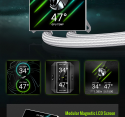 ������� �������� ����������� GAMEMAX HAILSTORM 360 WH - �������� 12