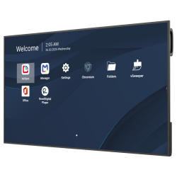 VIEWSONIC 55"UHD РК дисплей, 500nits, 5000:1, 8G RAM/32GB, H DMI-IN*3, HDMI-OUT*1, USB-A*2, USB-C*1, Audio in*1 CDE5531-1C - Картинка 3