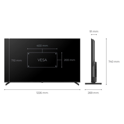 KIVI Телевізор 55", UHD, Google TV 55U720QB - Картинка 4