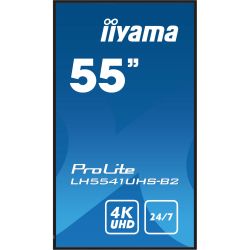 IIYAMA 54.6" 16:9  IPS UHD �� ������, 18/7, ��������,  1xVGA/3xHDMI/1xRS232/1xLAN/1xUSB 2.0, ��������� �� LH5541UHS-B2 - �������� 2