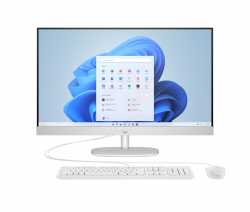 �������� 27FI/U7-155U/16GB DDR5/512/UMA/DOS/FHD Ca m/WK/WM/Shell White HP All-in-One 27-cr1004ua PC