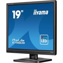 IIYAMA 19" 5:4 TN �� �������, 1280�1024, 3 �� (GTG), 250   ��/�2, 75 ��, 1xHDMI/1xDP, SP 2x2 �� E1980S-B1 - �������� 4