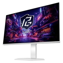 ASROCK iгровий монiтор 27" QD-OLED Flat 240Hz 0.03ms QHD (2560 x 1440) 2xHDMI(2.1) 1xDP(1.4) 1xHP Pivot Wh PGO27QSA-W - Картинка 3