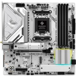 M���������� ����� ASRock B850M Steel Legend WIFI (sAM5, AMD B850, DDR5)