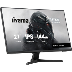 IIYAMA 27" 16:9 ігровий IPS РК монітор, 1920х1080, 1 мс ( MPRT), 144 Гц, 350 кд/м2, AdaptiveSync, 1xHDMI 1.4 G2741HSU-B1 - Картинка 2